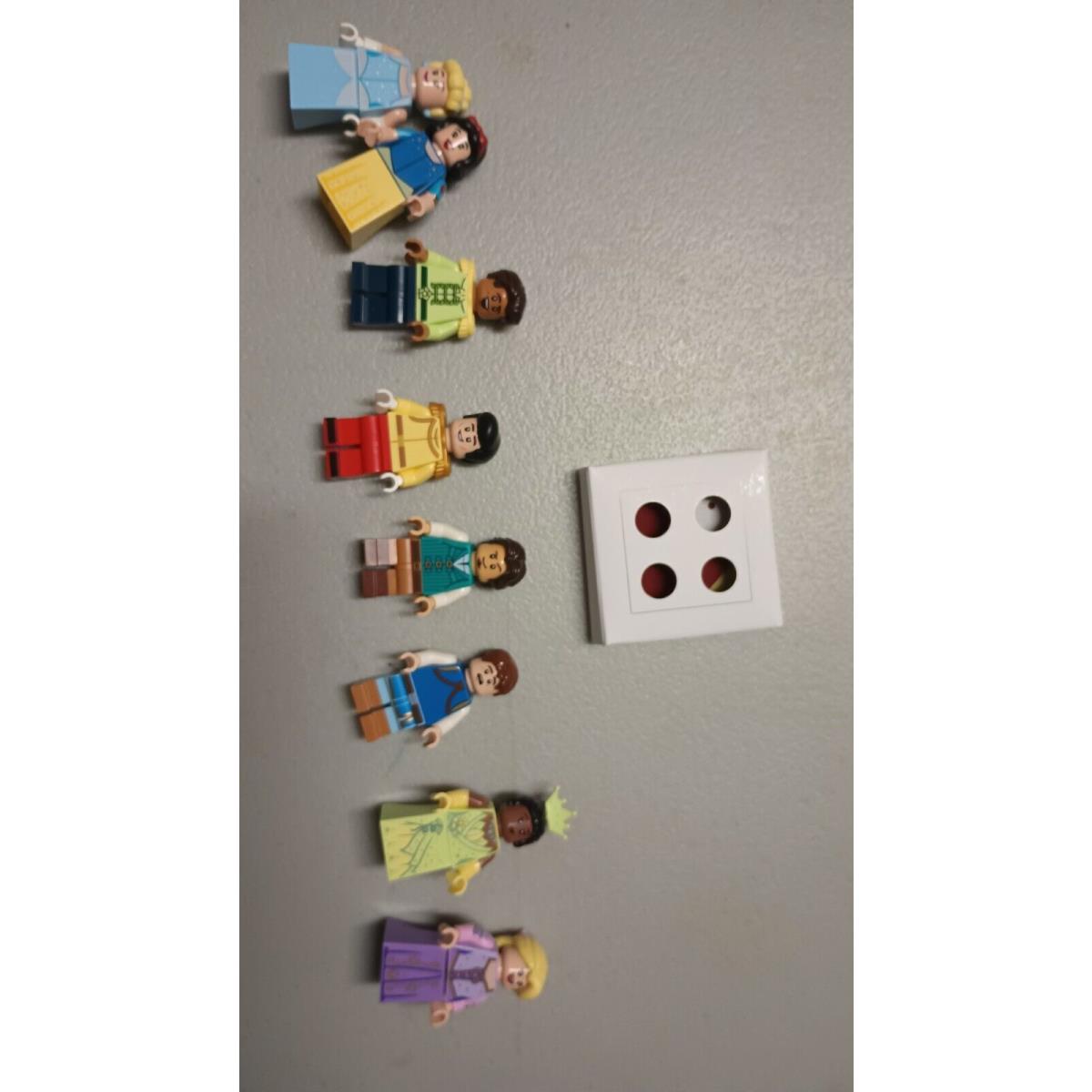 Lego Disney Castle Mini Figures 43222 Complete Set of Mini Figures