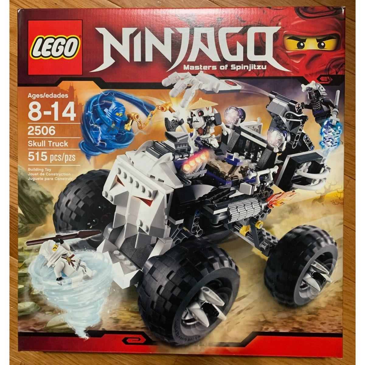 Lego 2506 Ninjago: Skull Truck Retired Hard to Find Building Brand Set