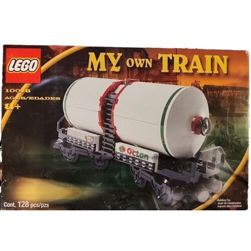Lego 10016 My Own Train Tanker Car 128 Piece Building Block Set