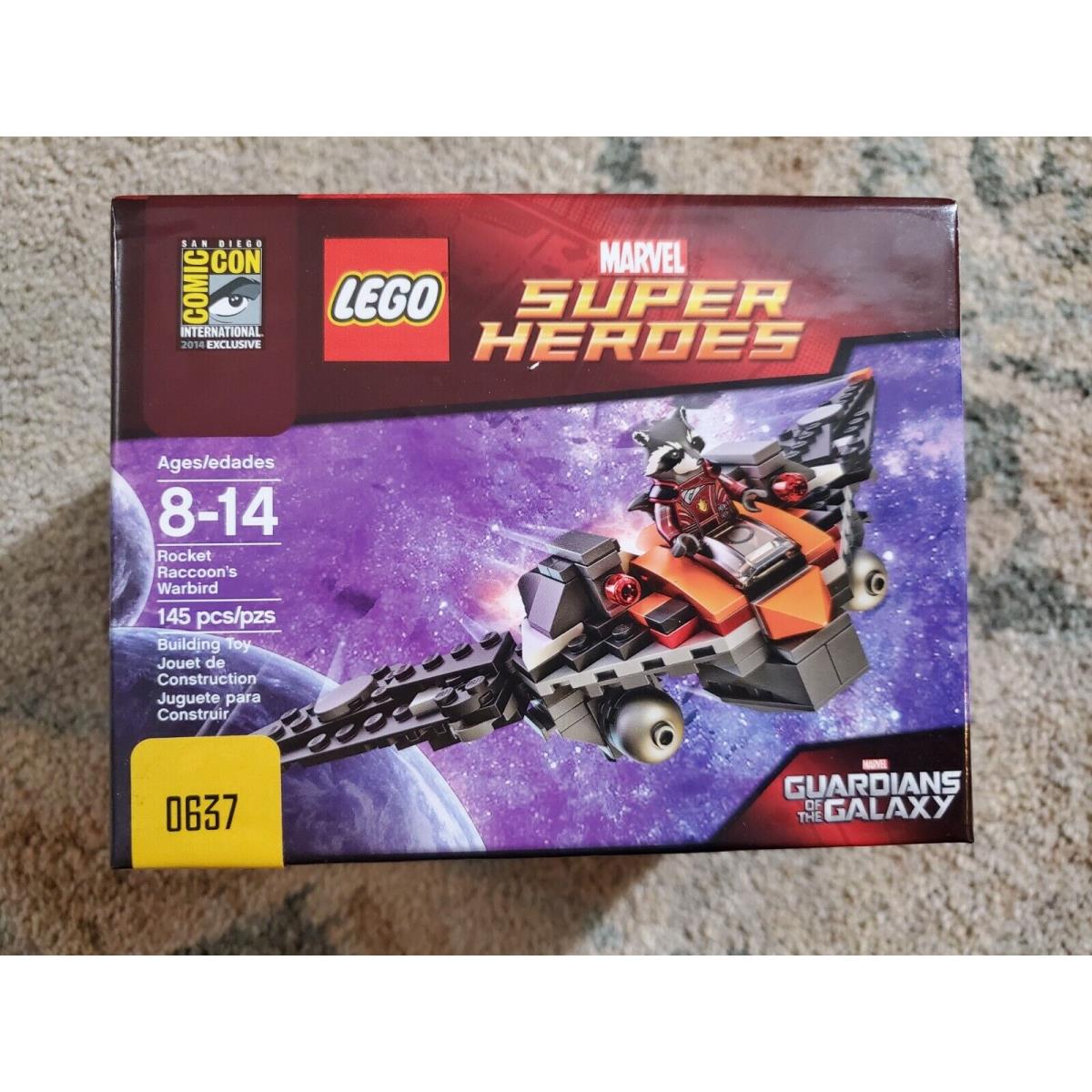 Ligt Wear Lego 2014 Sdcc Marvel Rocket Raccoon`s Warbird 0637