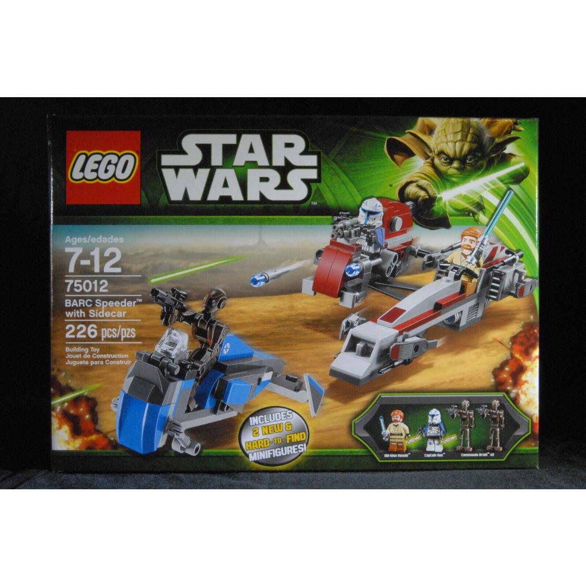 Lego Star Wars Barc Speeder with Sidecar 75012 Retired