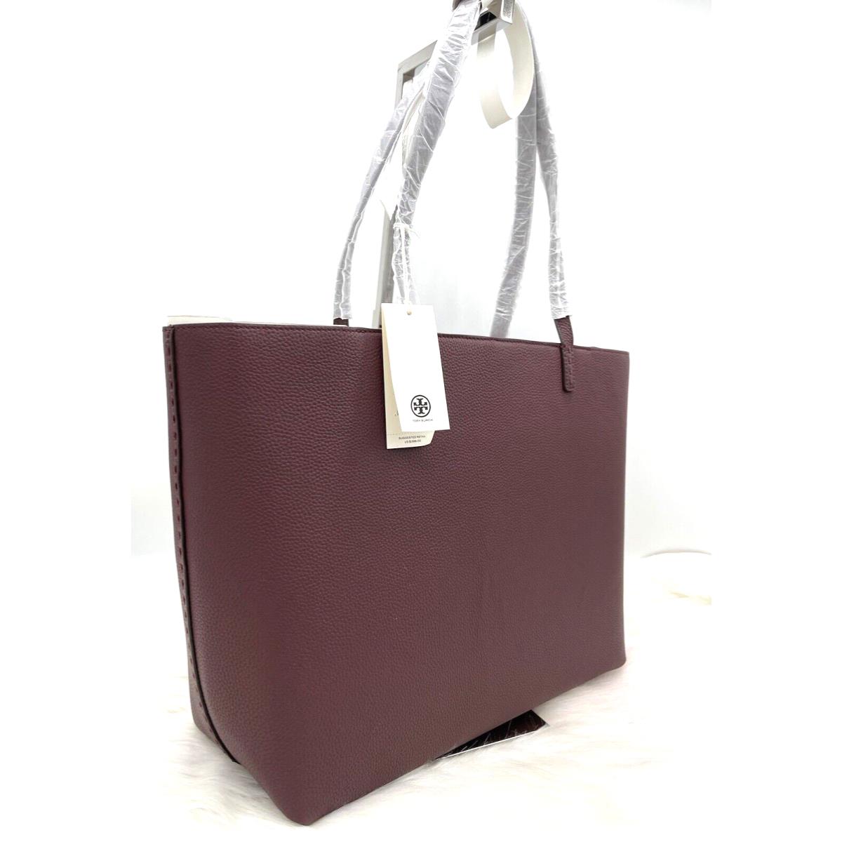 Tory burch wine cheap tote