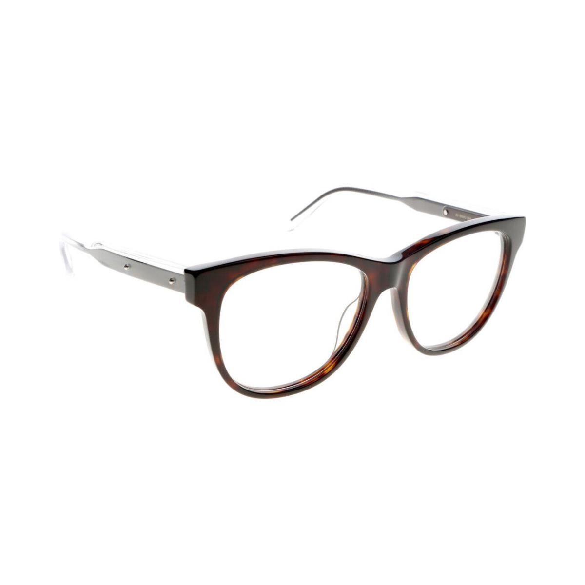 Bottega Veneta BV0004O 004 Havana Cat Eye Full Rim 54-16-140 Women`s Eyeglasses