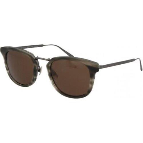 Bottega Veneta BV0019S 004 Brown Cat Eye Brown Non-polarized Women`s Sunglasses