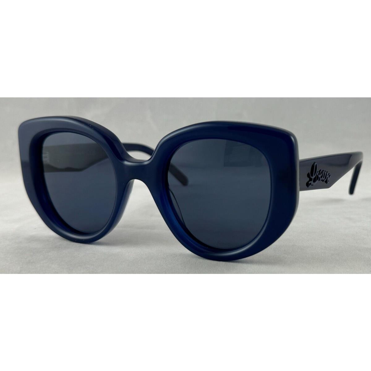Loewe LW40100I LW 40100I 90V Blue Sunglasses 49-22-140