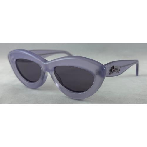 Loewe LW40096I LW 40096I 81Y Shiny Milky Lilac Sunglasses 54-14-140