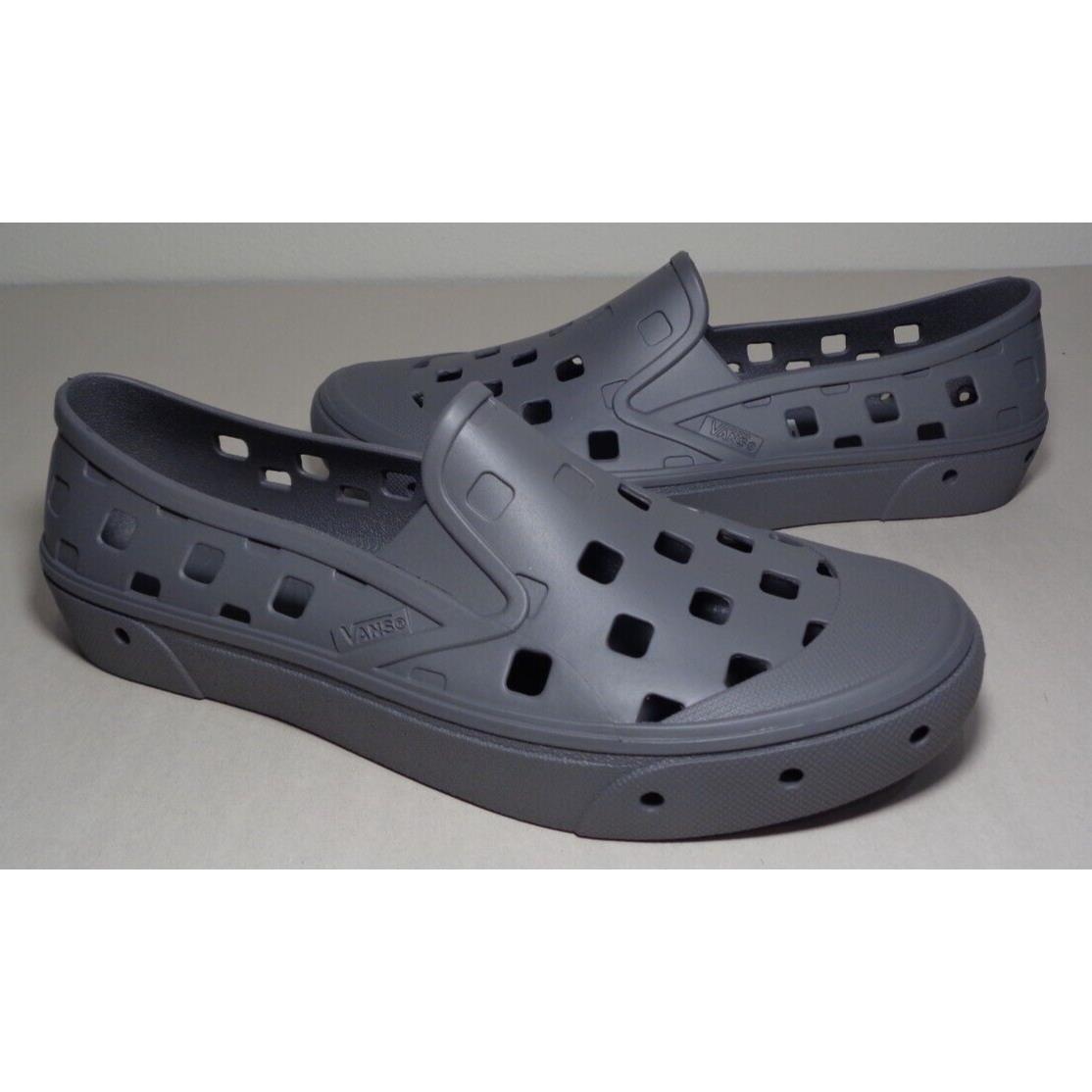Vans Size 8.5 M Trek Slip-on Pewter Loafers Women`s Shoes