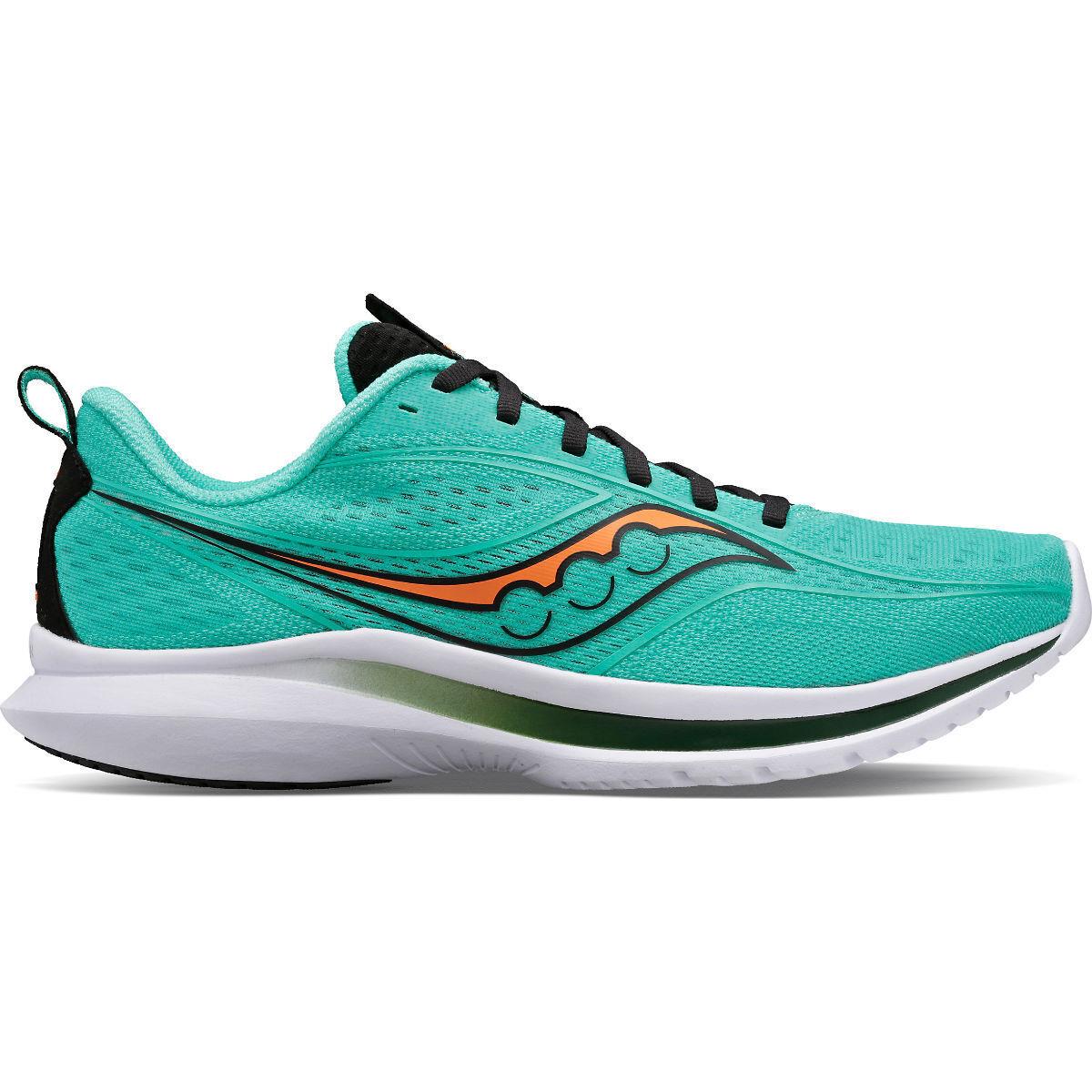 Saucony Men`s Kinvara 13 Running Shoe Cool Mint/Zest