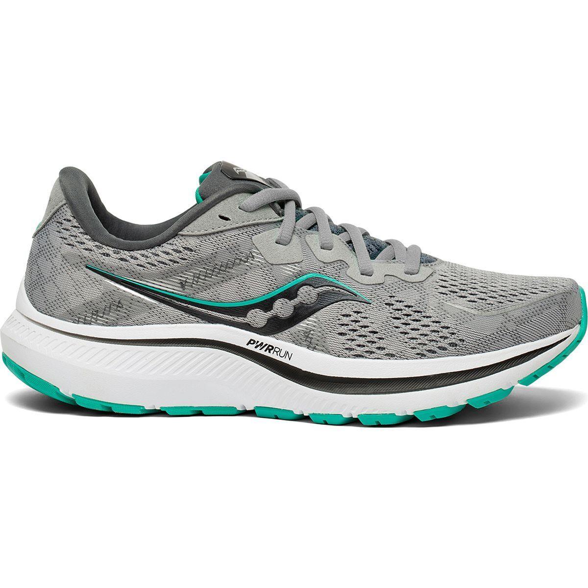 Saucony Women`s Omni 20 Running Shoe - Alloy/Jade