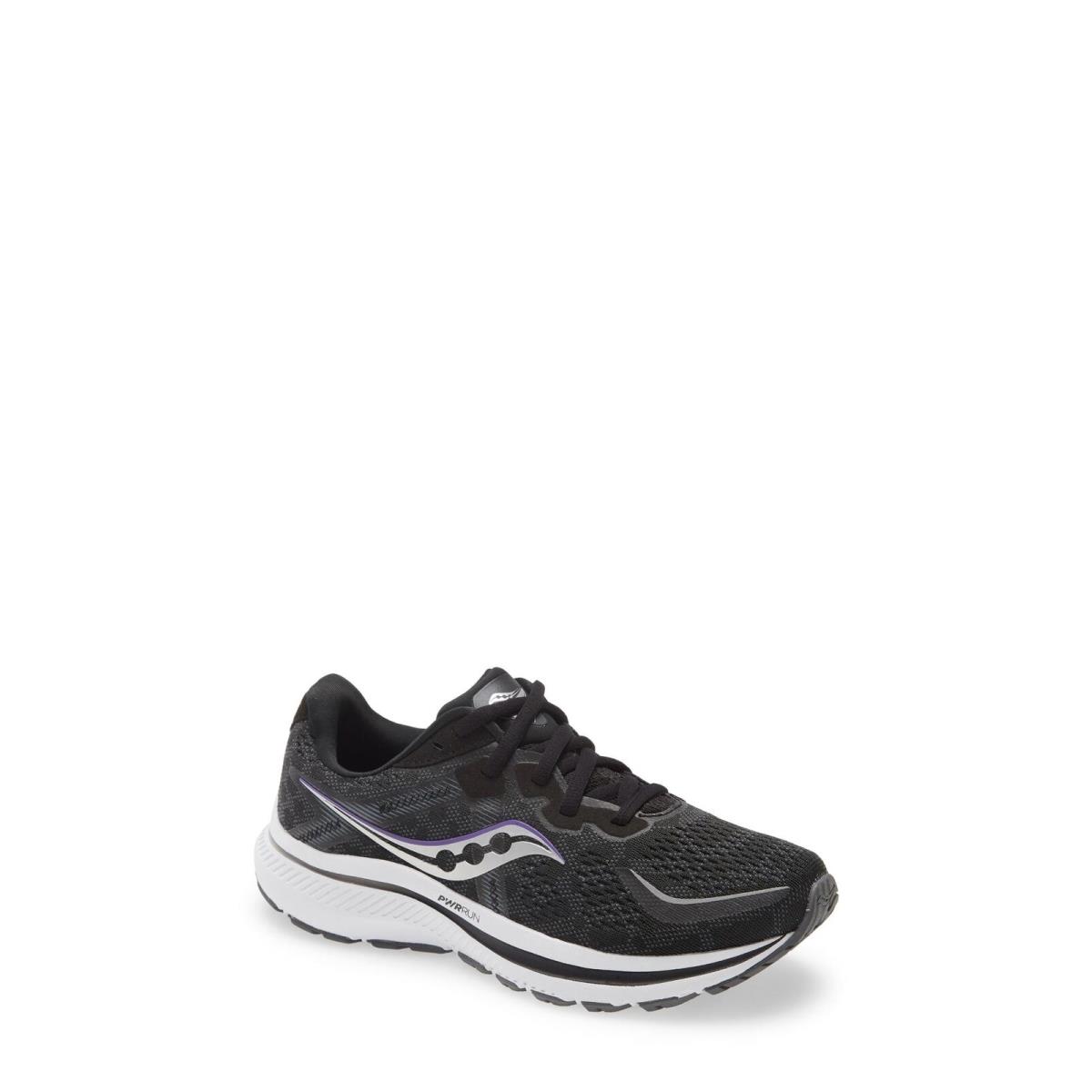 Saucony Women`s Omni 20 Running Shoe Black/White