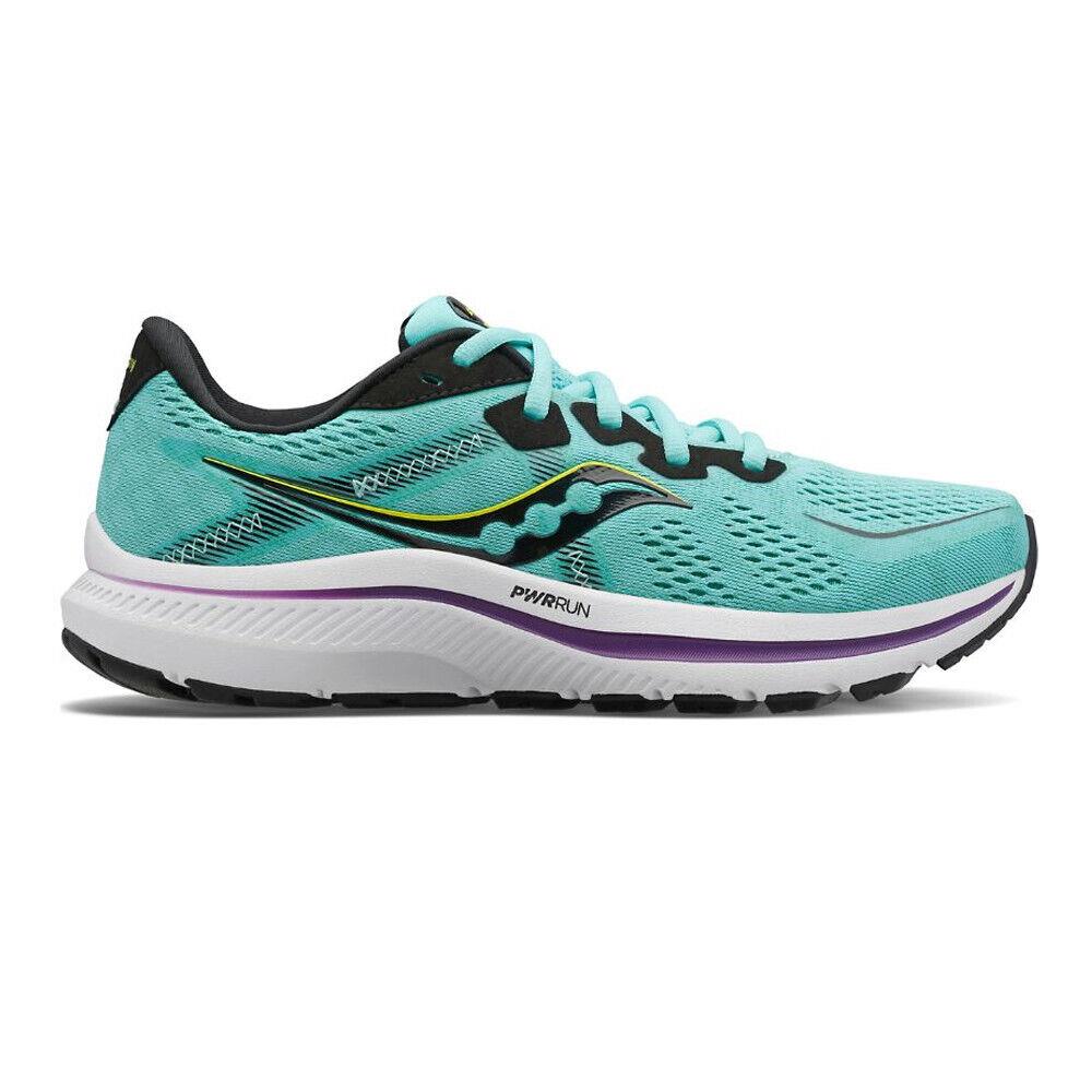 Saucony Women`s Omni 20 Running Shoe Cool Mint/Acid