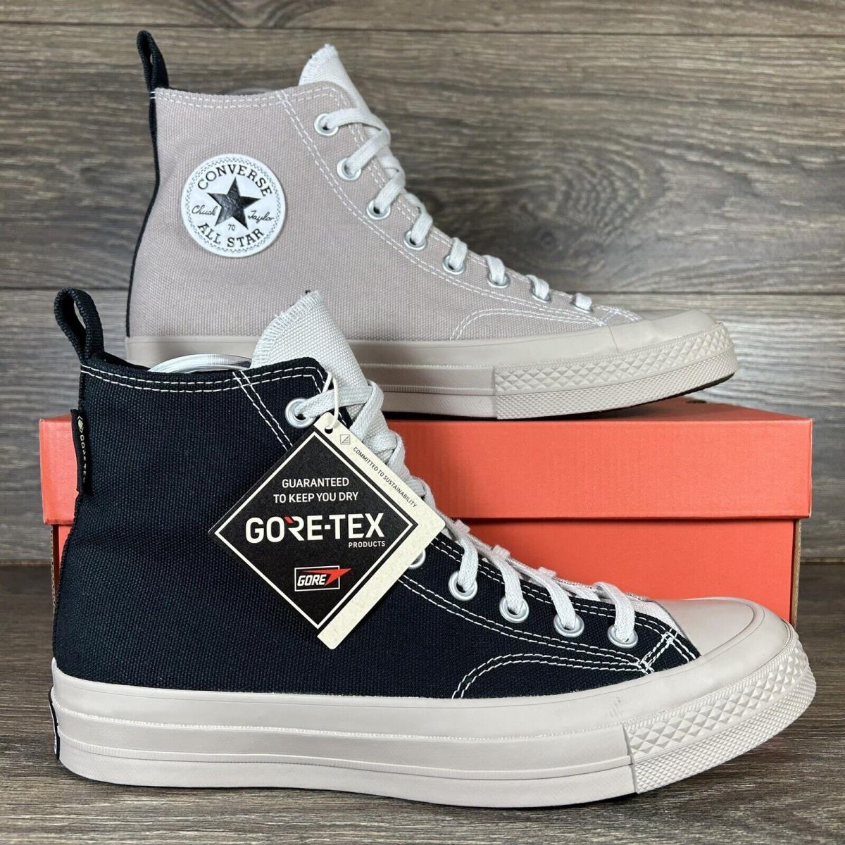 Converse Men`s Chuck 70 Hi Gore-tex Gtx Dual Color Waterproof Shoes Sneakers