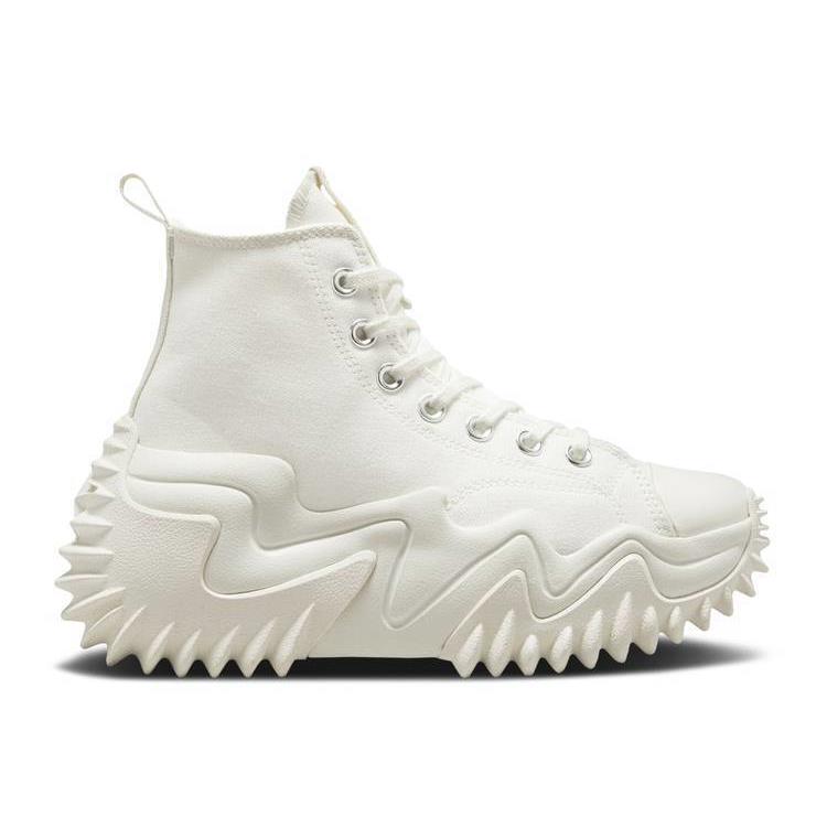 Converse Run Star Motion Platform Seasonal Color Light Bone Shoes A03242C - White