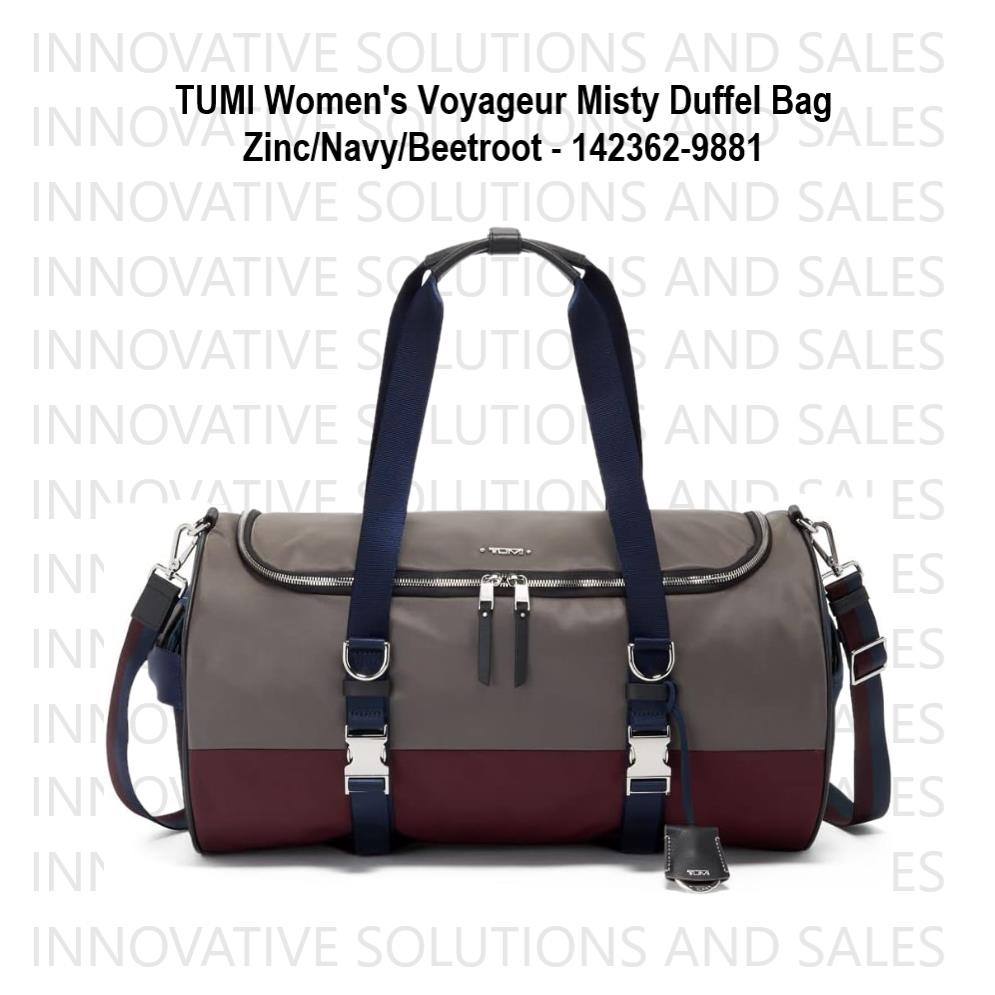 Tumi Women`s Voyageur Misty Duffel Bag - Zinc/navy/beetroot - 142362-9881