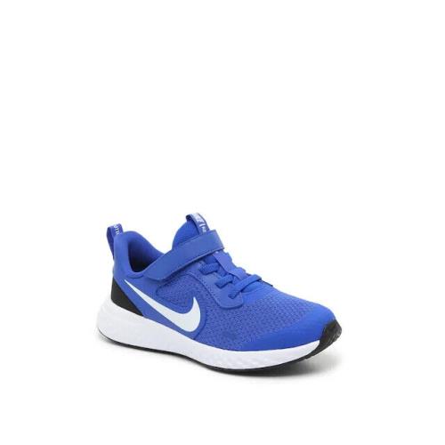 Nike Revolution 5 Psv Little Kids Casual Running Shoes Royal Blue/white
