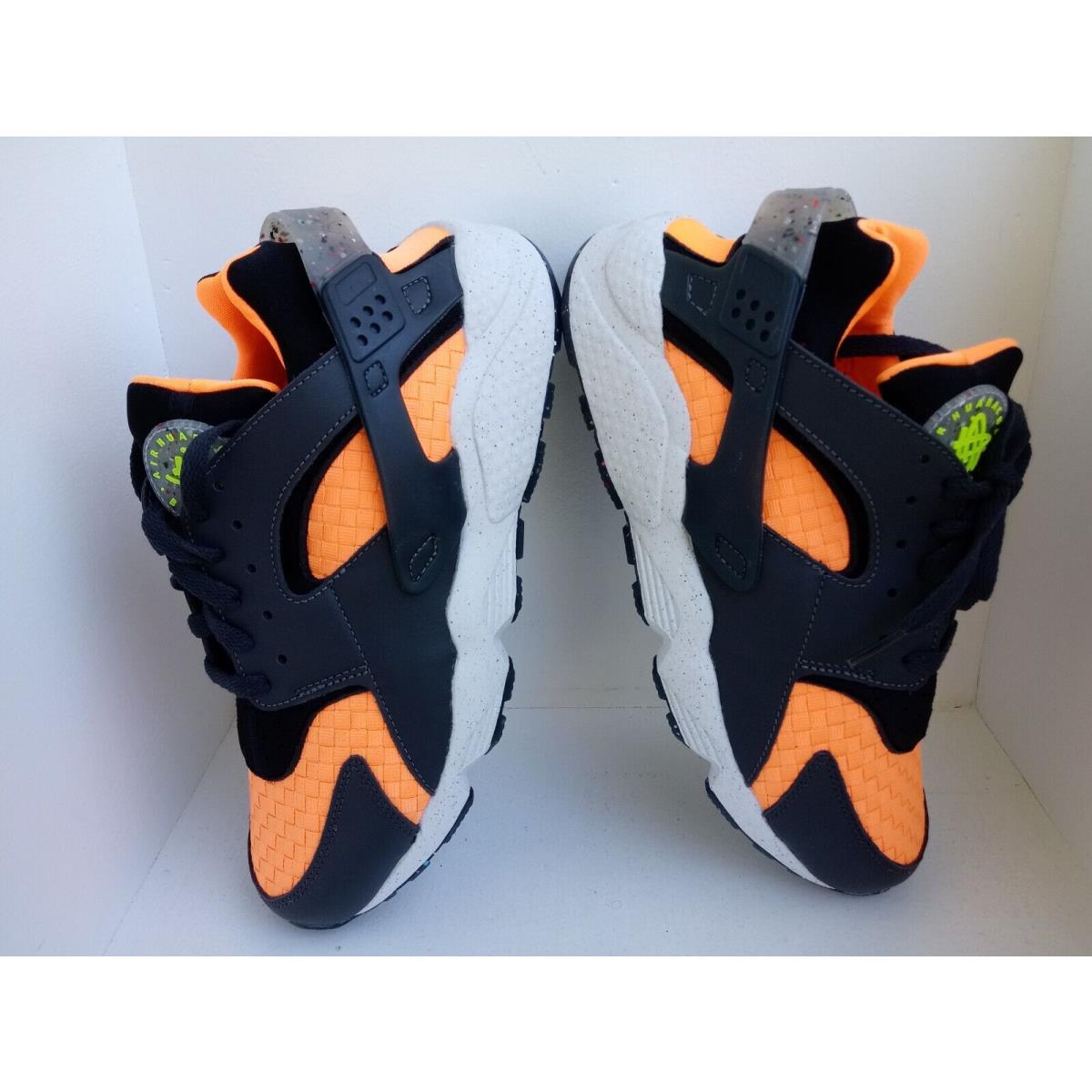 Men's hotsell Nike Air Huarache Crater PRM Black/Orange DQ5013-001 Size 9.5