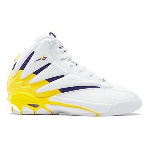 Reebok Men`s The Blast White Basketball Shoes - GZ9520