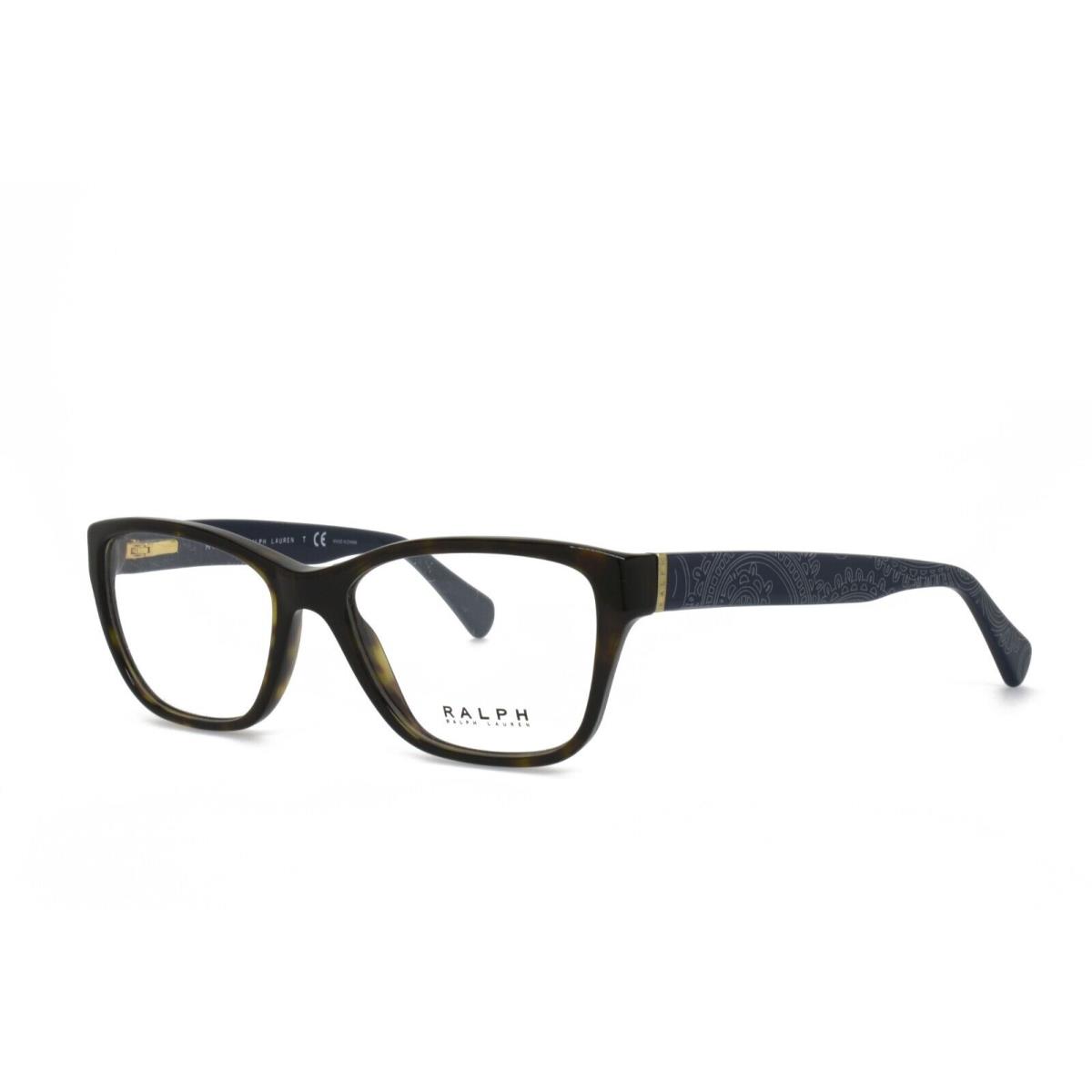 Ralph by Ralph 7063 1426 51-16-135 Brown Tortoise Blue Eyeglasses Frames