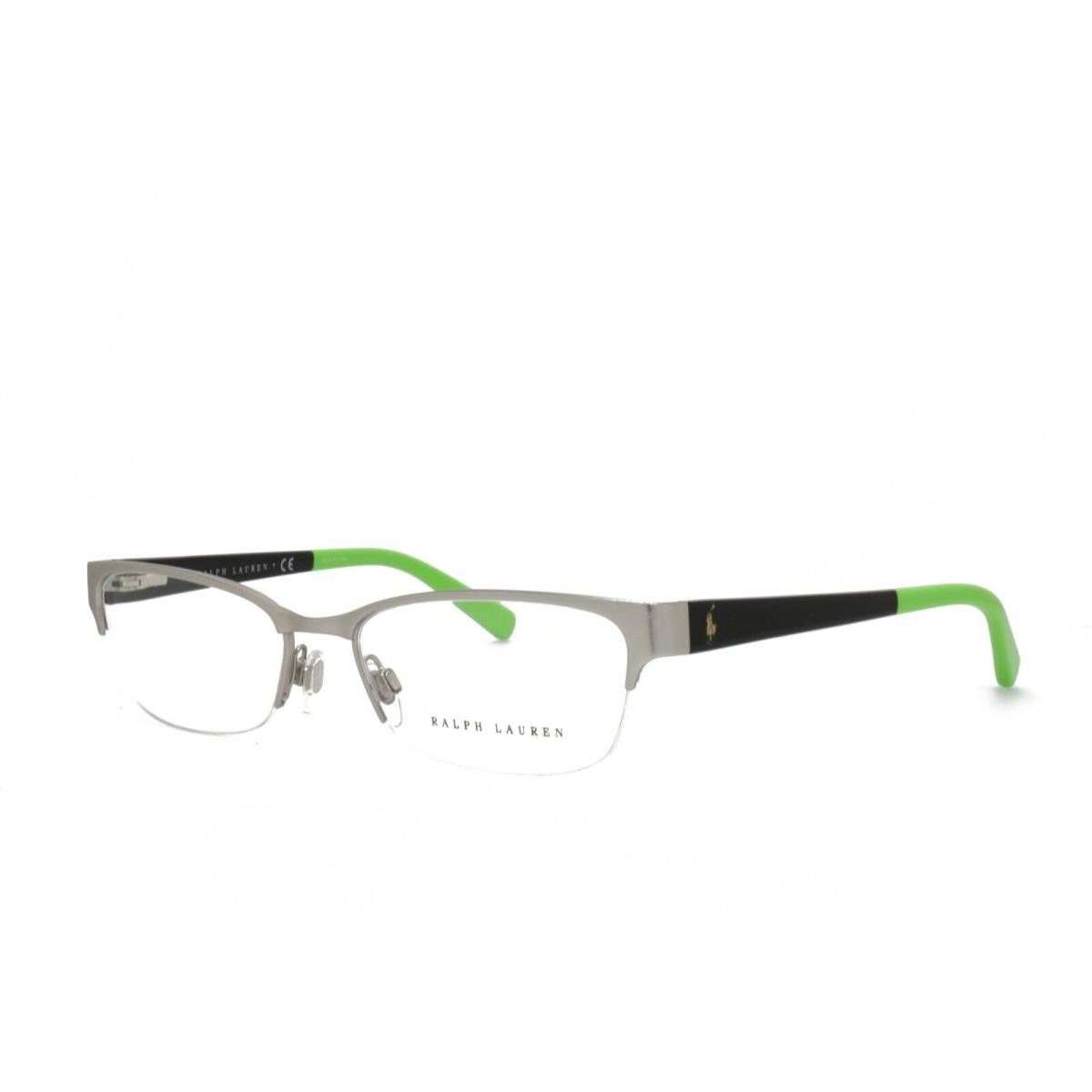 Ralph Lauren 5078 9193 53-17-135 Silver Black Green Eyeglasses Frames