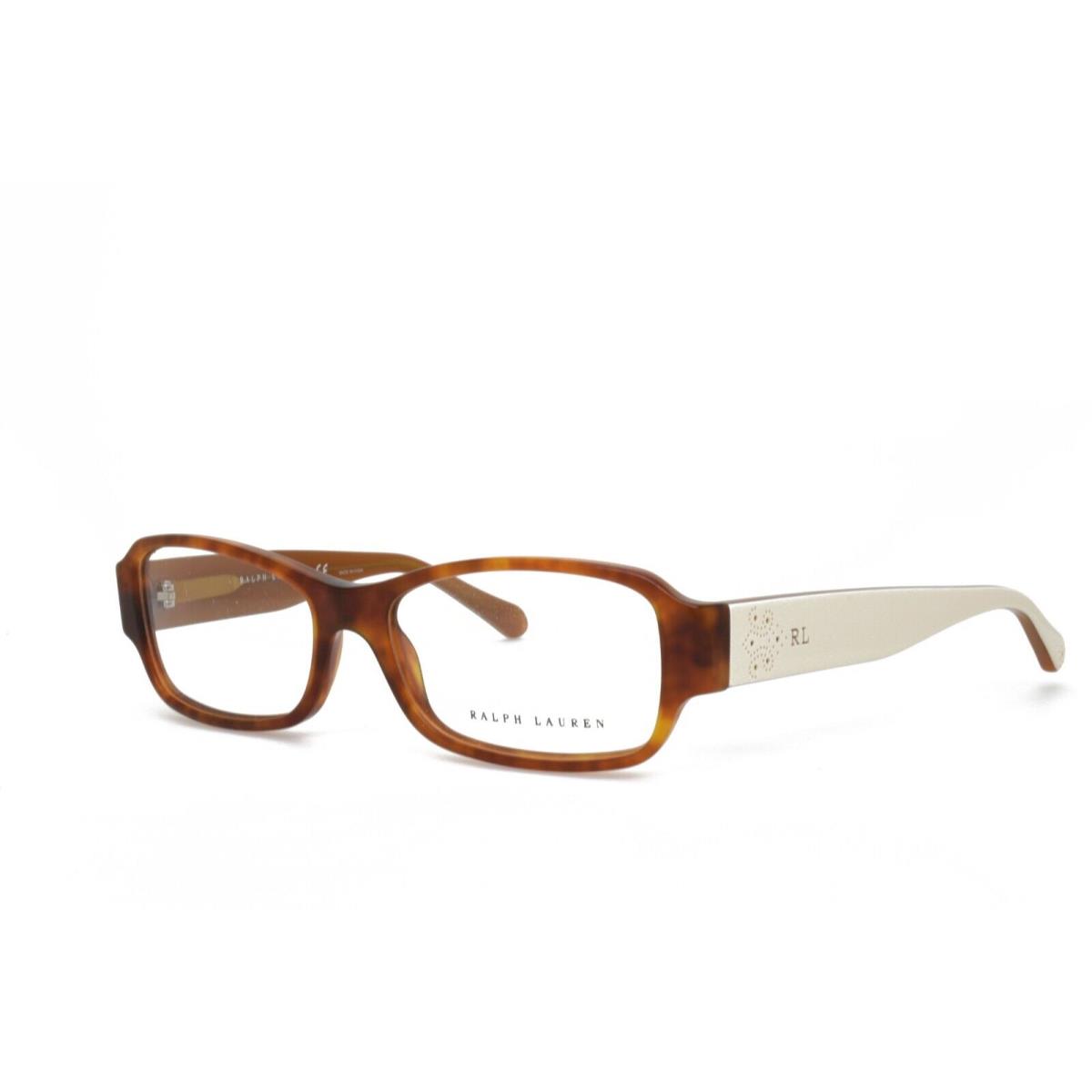 Ralph Lauren 6110 5449 53-16-135 Brown Ivory Eyeglasses Frames