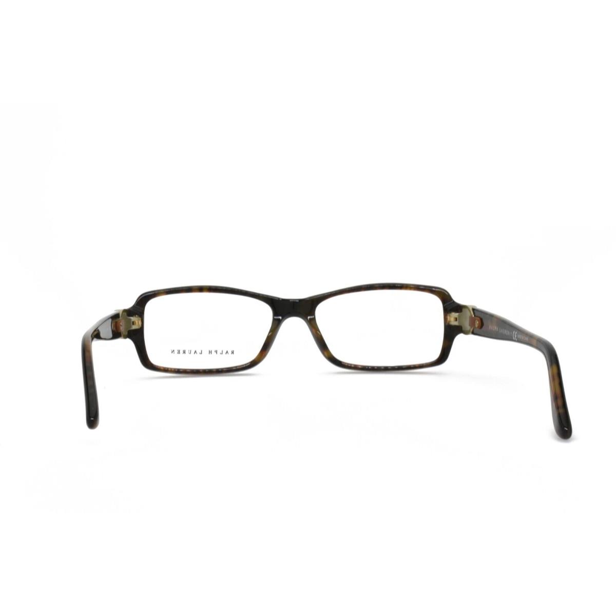 Ralph Lauren 6107Q 5260 53-16-140 Black Brown Eyeglasses Frames ...