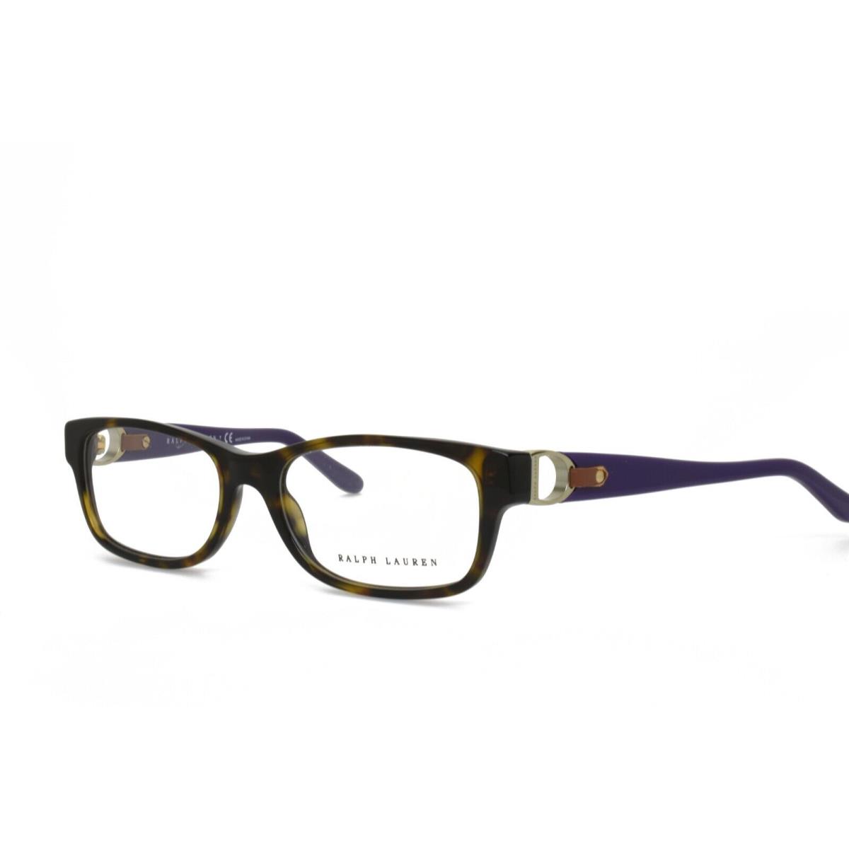 Ralph Lauren 6106Q 5003 53-17-140 Brown Tortoise Purple Eyeglasses Frames