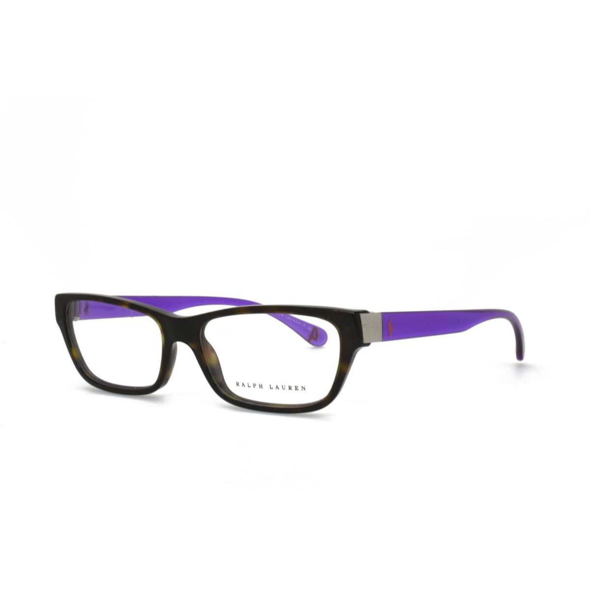 Ralph Lauren 6092 5362 52-15-140 Brown Tortoise Purple Eyeglasses Frames