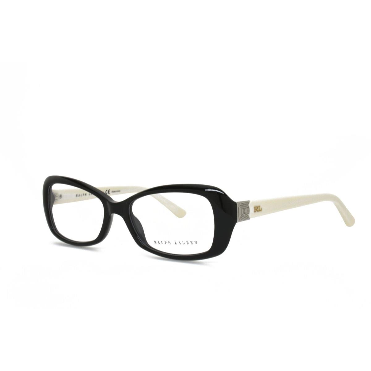 Ralph Lauren 6105 5001 51-16-135 Black Ivory Eyeglasses Frames