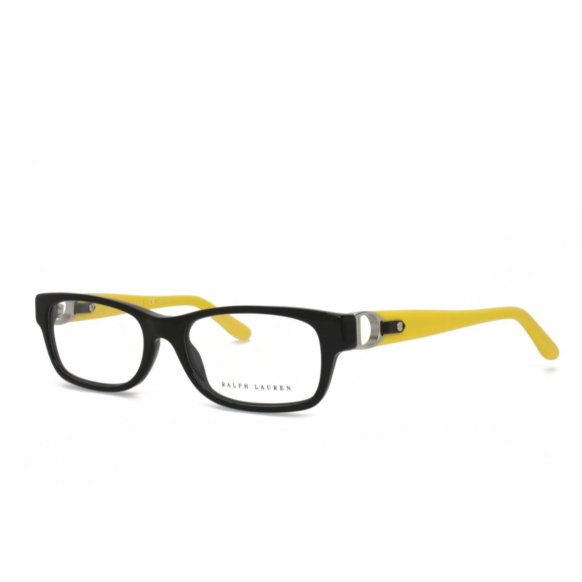 Ralph Lauren 6106Q 5001 51-17-140 Black Yellow Eyeglasses Frames