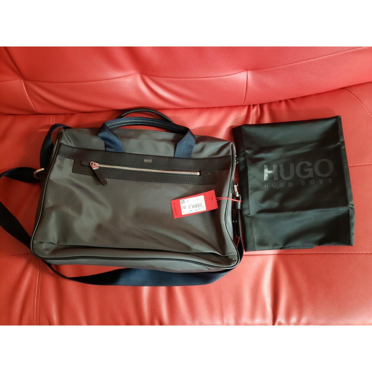 Boss Men`s Digital Light Nylon Workbag Dark Grey