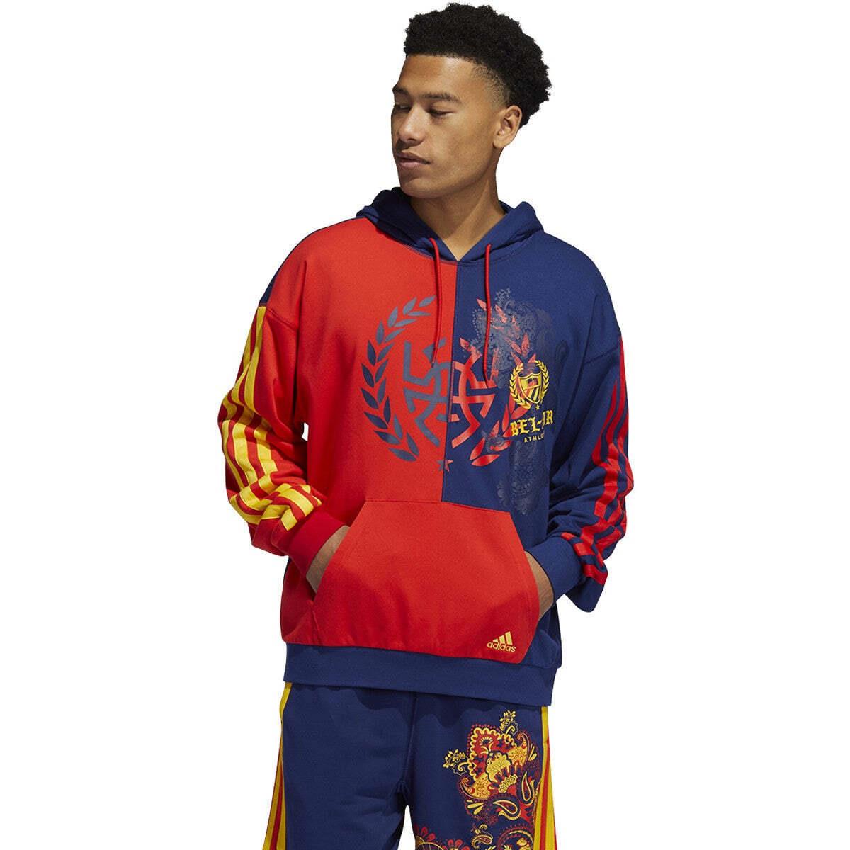 GV1993 Mens Adidas Don X Bel-air Academy Hoodie