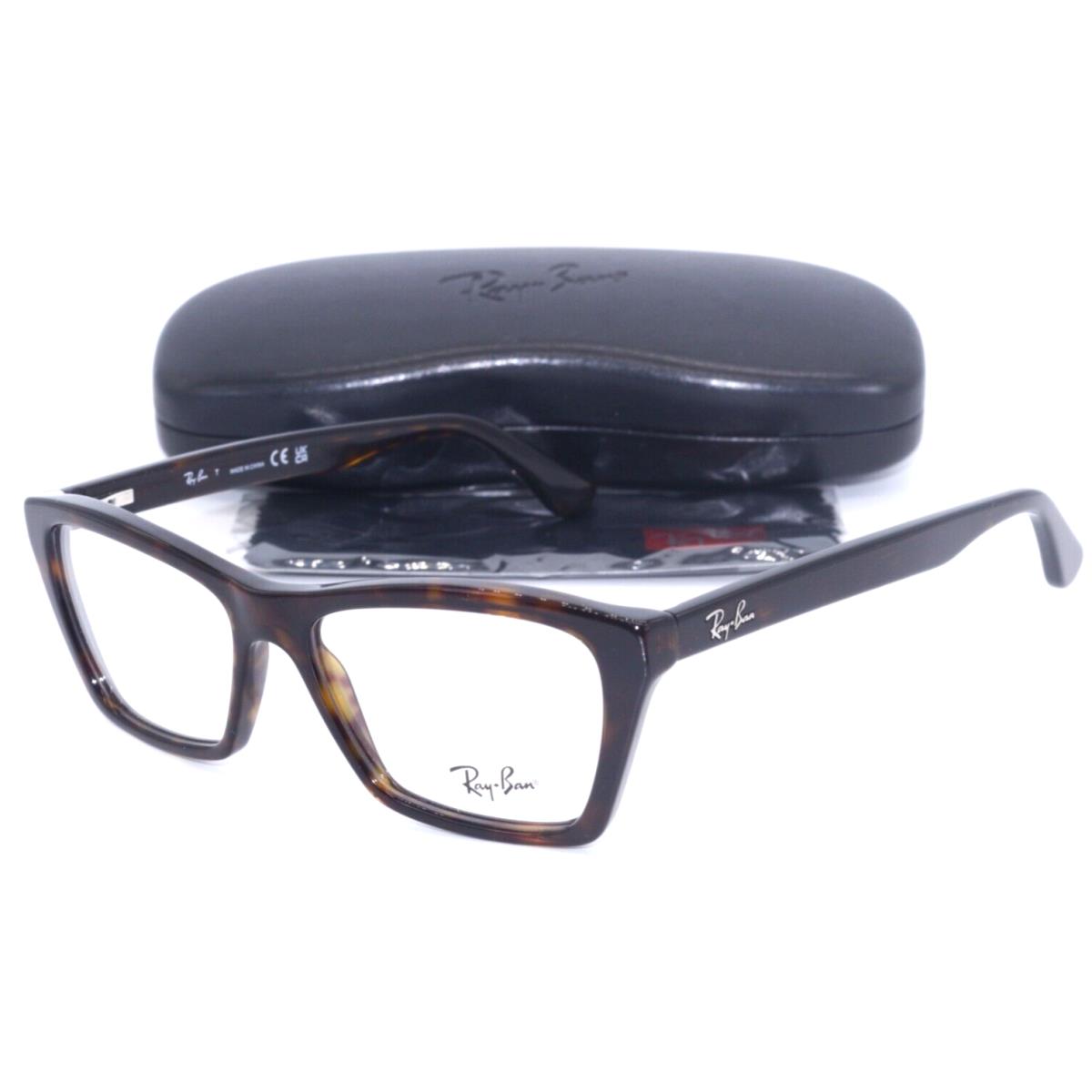 Ray-ban RB 5316 2012 Rectangle Havana Frame Eyeglasses 53-16