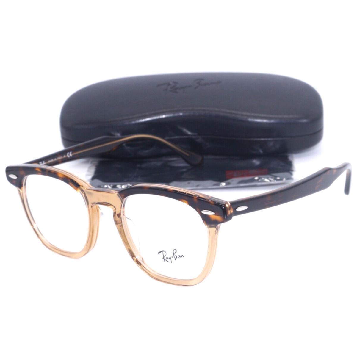 Ray-ban RB5398-F 8109 Havana ON Light Brown Frame Eyeglasses 50-21