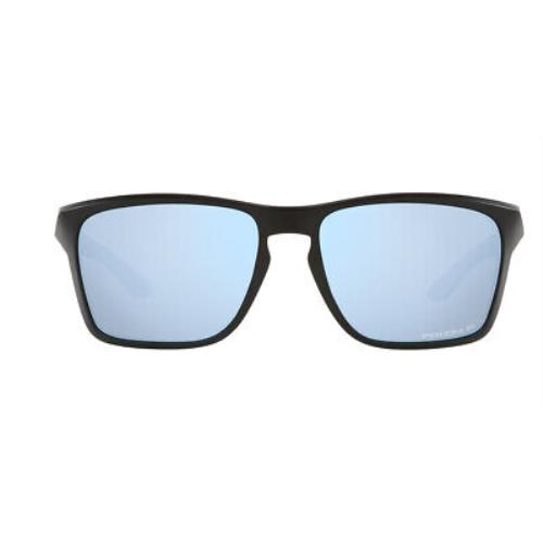 Oakley Sylas OO9448 Sunglasses Matte Black Prizm Deep Water Polarized 60mm