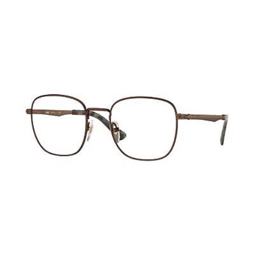 Persol PO2497V 1148 Square Brown Demo Lens 52 mm Unisex Eyeglasses