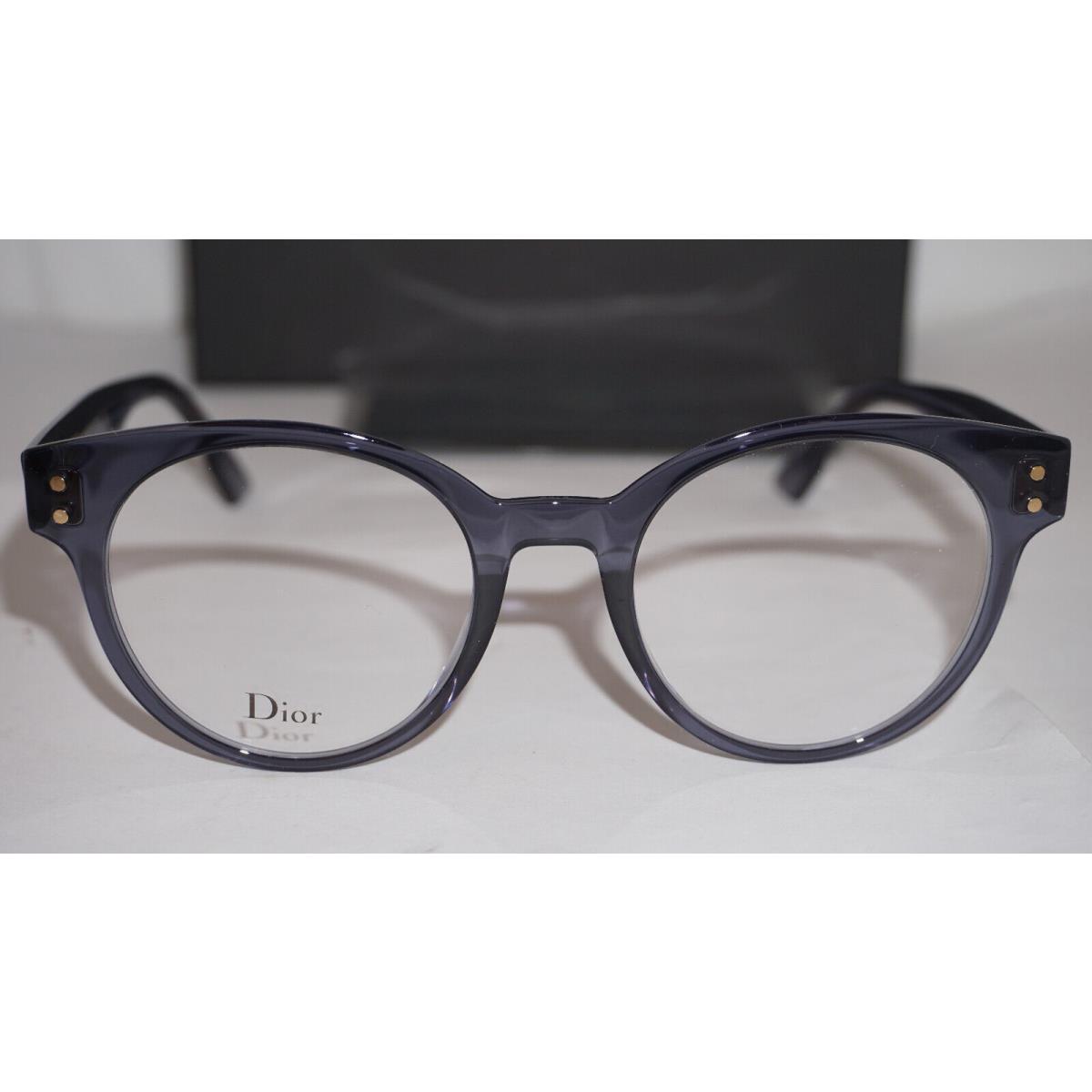 Christian Dior Eyeglasses DiorCD3 Purple Transparent Gold 55 20 140