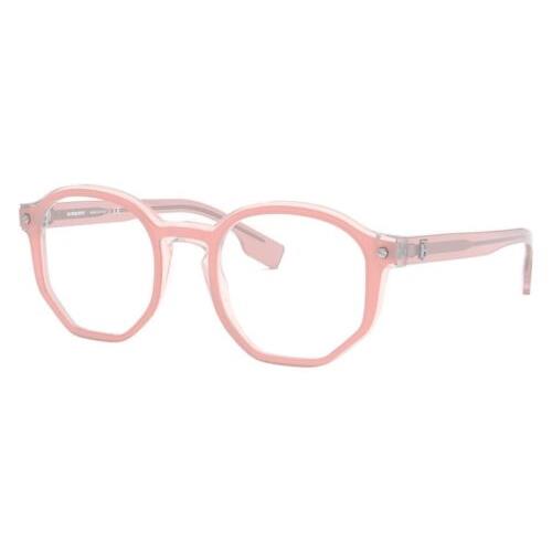 Burberry Women`s BE2317 3847 50 50mm Opal Pink On Pink Transparent Opticals