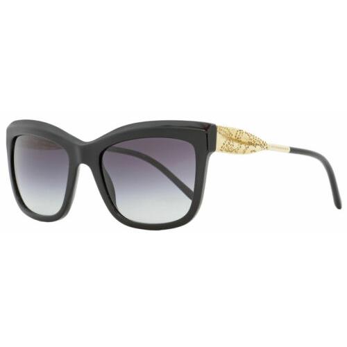 Burberry Rectangular Sunglasses BE4207 30018G 56 Black/gold 56mm 4207