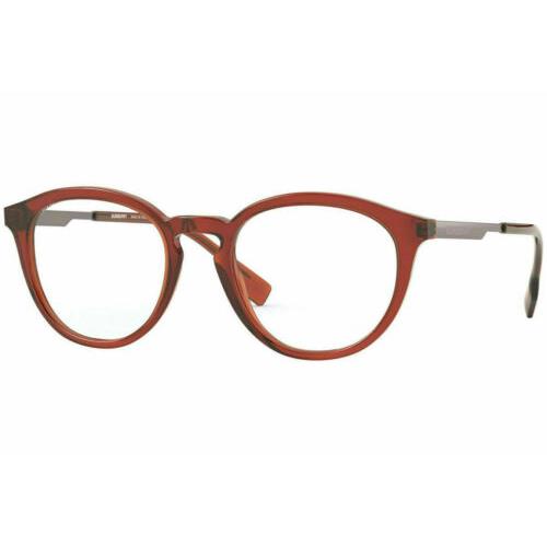 Burberry Keats Eyeglasses BE 2321 3846 49 Transparent Brown Frame 49-20-145