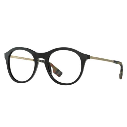 Burberry Eyeglass Frames BE2287 3001 Black For Men Women Size 50