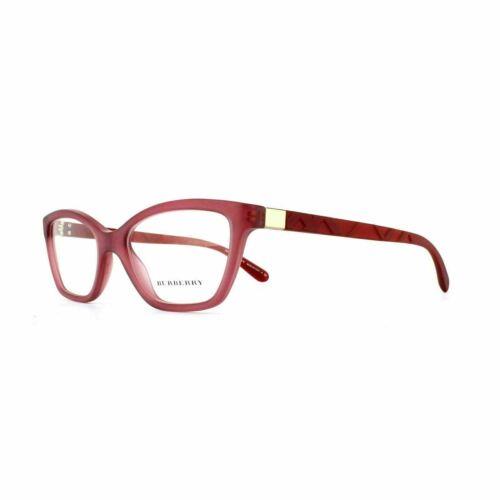 Burberry Eyeglasses Frames BE2221 3576 53 Matte Red Womens Optical Frame