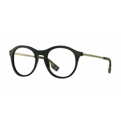 Burberry BE2287 3001 Black Women Round Eyeglasses Frame 50-19