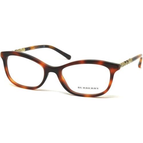 Burberry Eyeglasses BE2231 3316 54mm Light Havana / Demo Lens Optical Frame