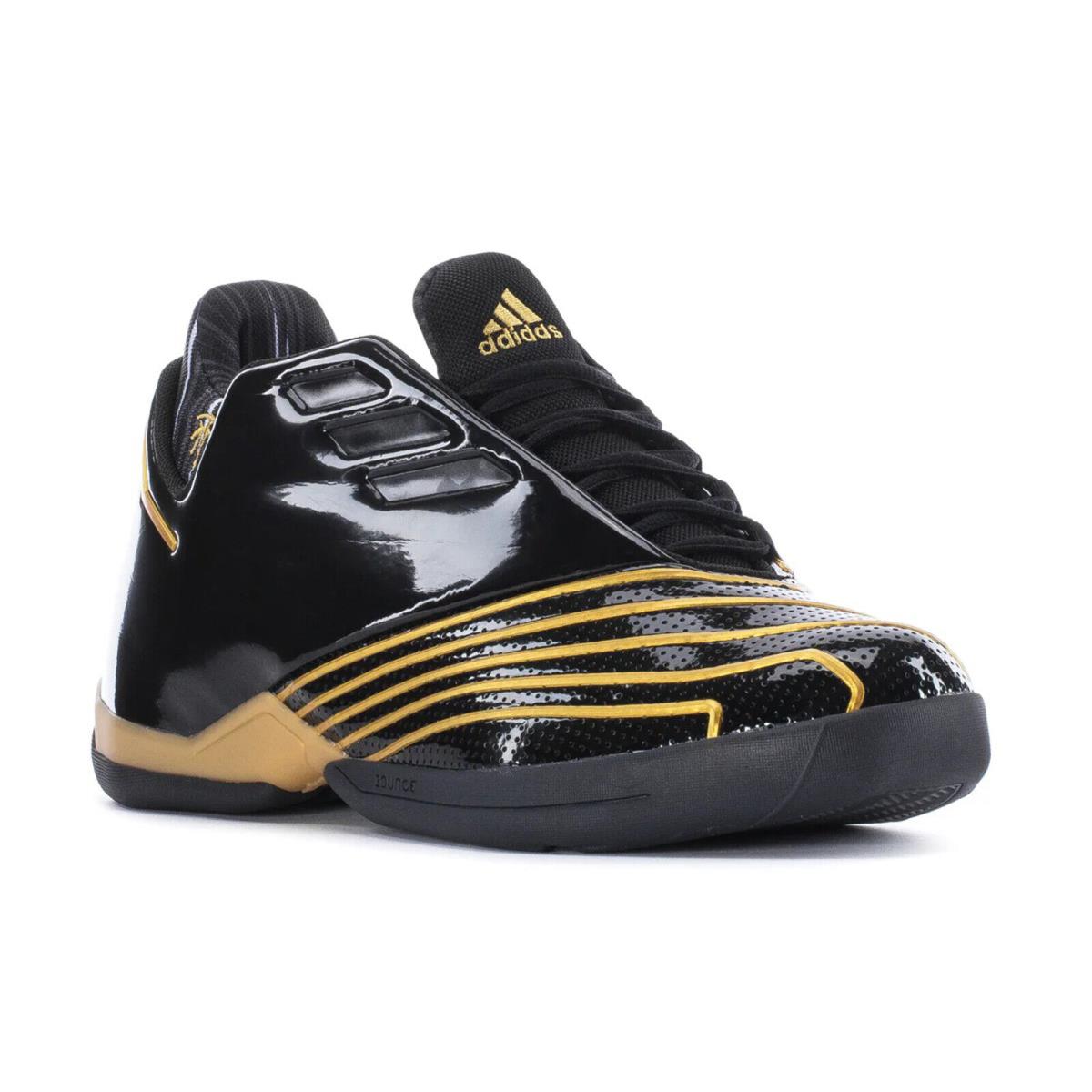 Adidas Unisex T-mac 2.0 Restomod Mid Basketball Shoes Core Black/gold Metallic - Core Black/Metallic Gold