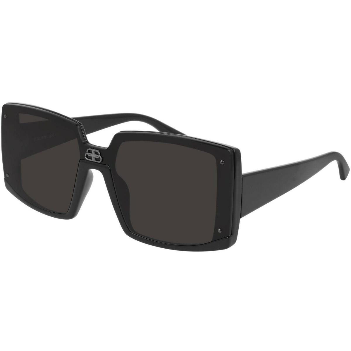 Balenciaga BB0081S Black/grey 001 A Sunglasses