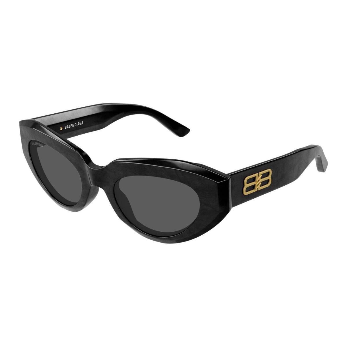 Balenciaga BB0236S Black/grey 001 Sunglasses