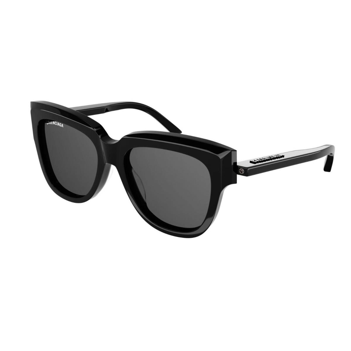 Balenciaga BB0160S Black/grey 001 Sunglasses