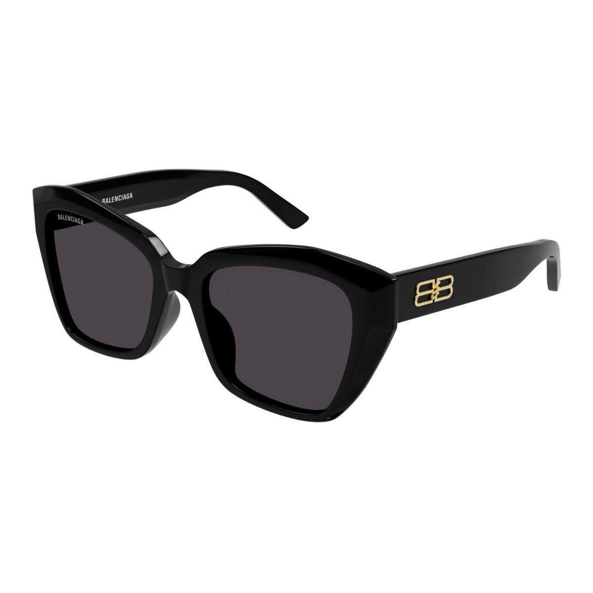 Balenciaga BB0273SA Black/grey 001 Sunglasses