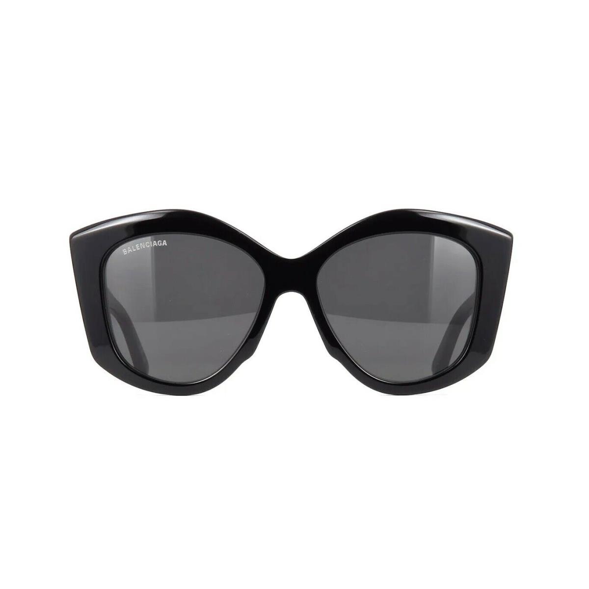 Balenciaga BB0126S Black/grey 001 Sunglasses