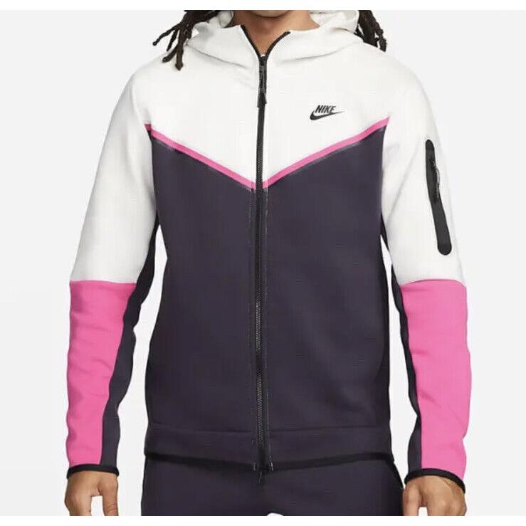 Nike Sportswear Tech Fleece Men`s Hooded Jacket Multicolor M 2XL 3XL CU4489-031